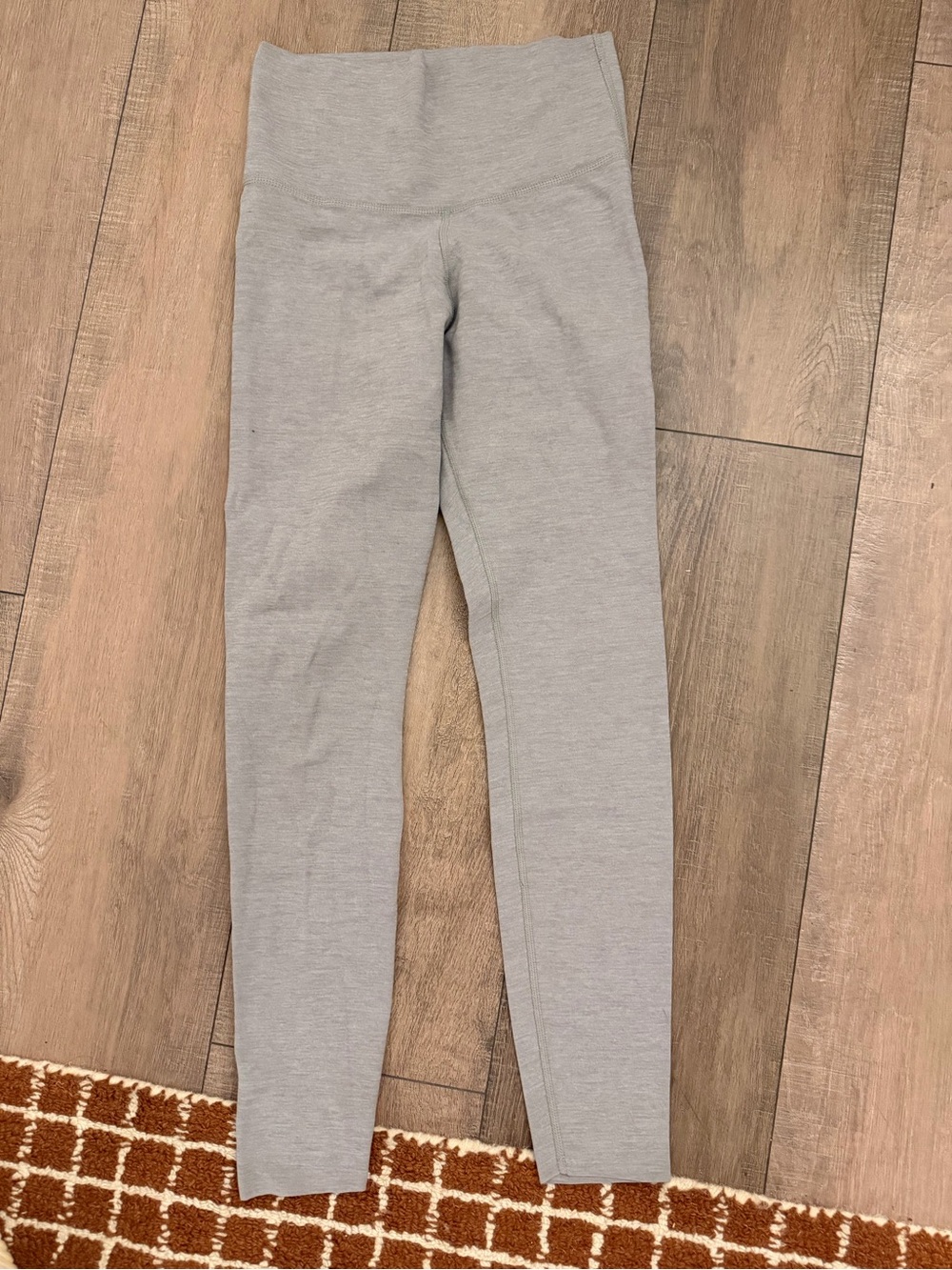 Nike High-Rise Gray Stretch Leggings